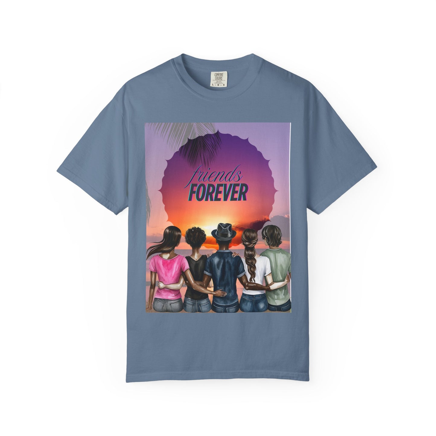 Sunset Friends Forever T-shirt