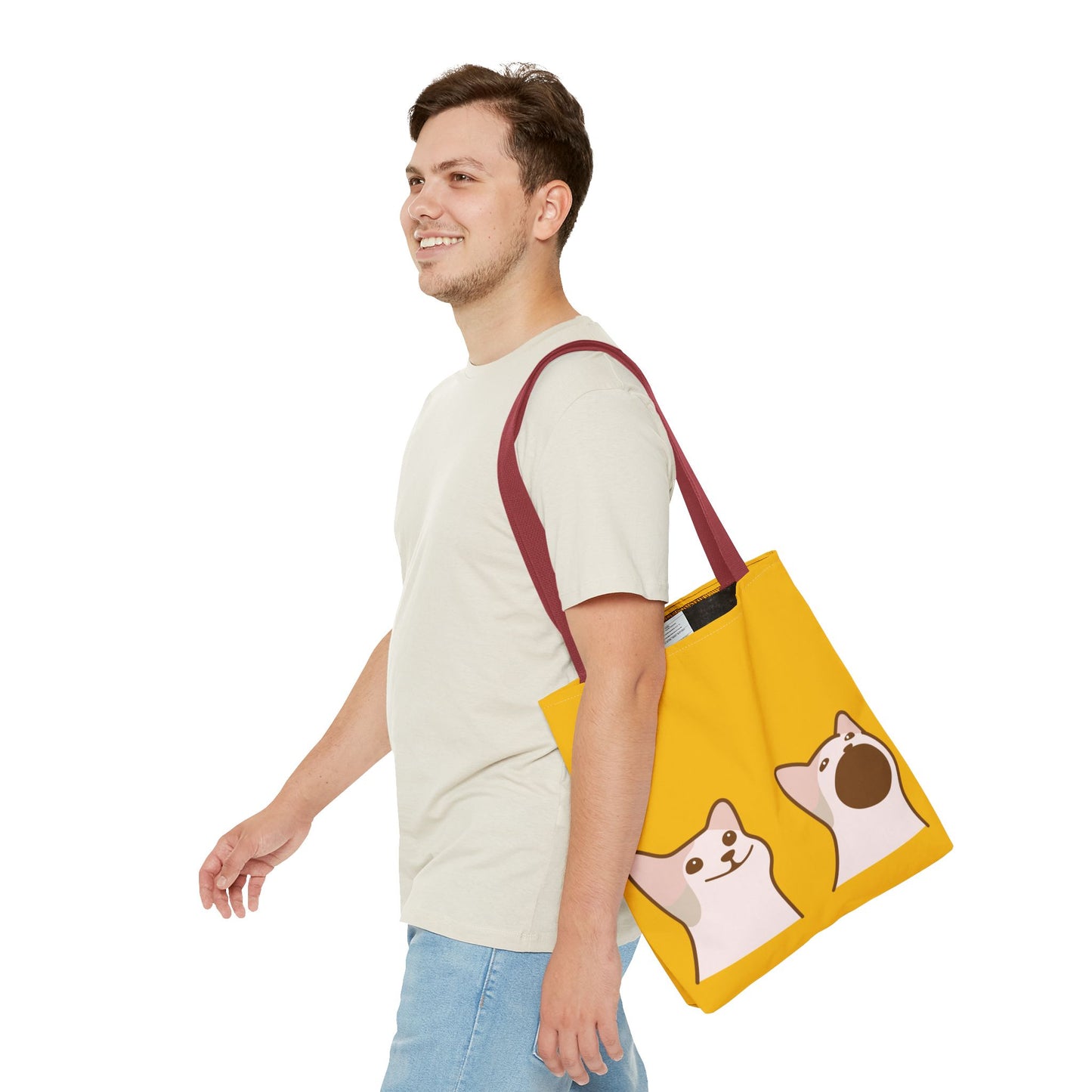 Cat Mouth Tote Bag