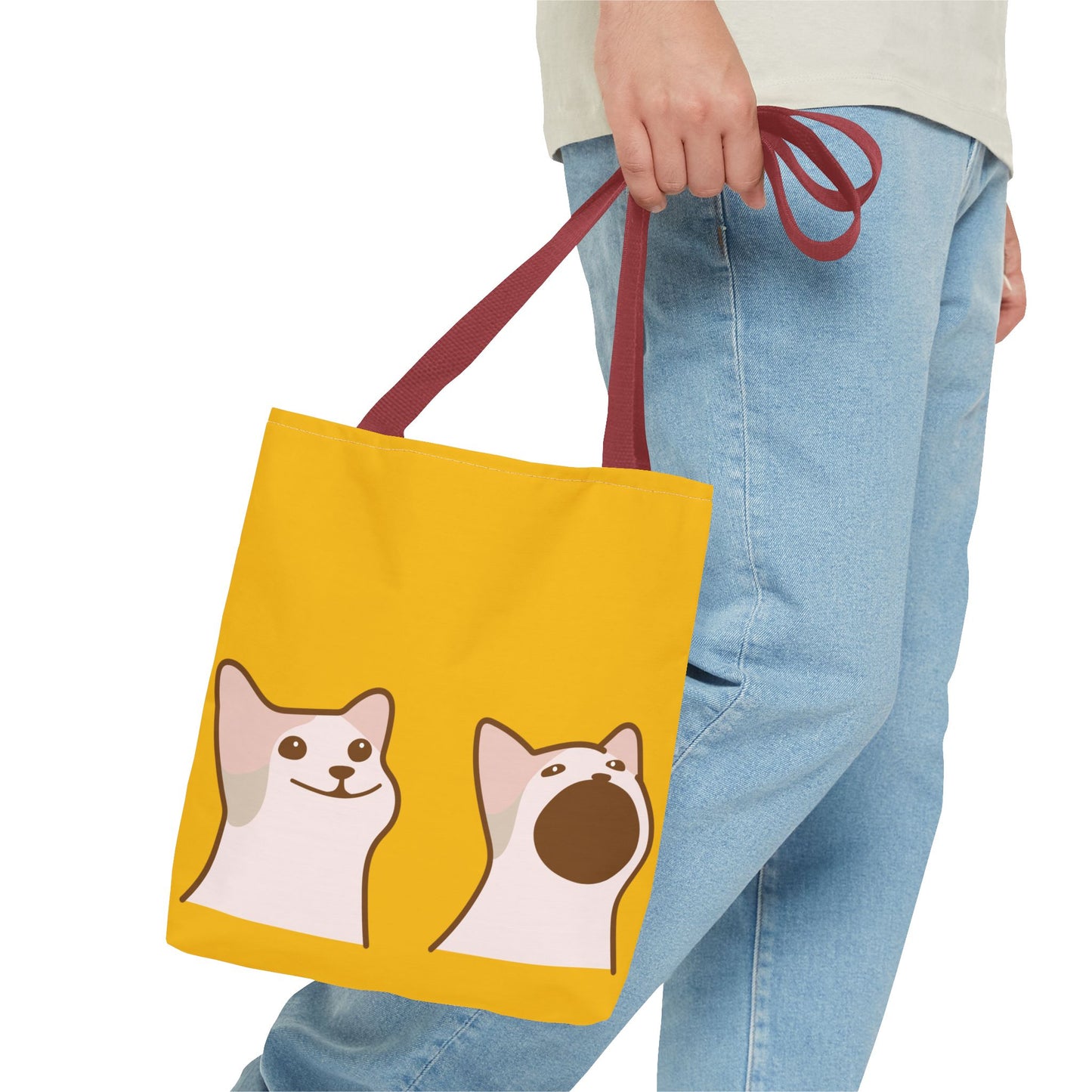Cat Mouth Tote Bag