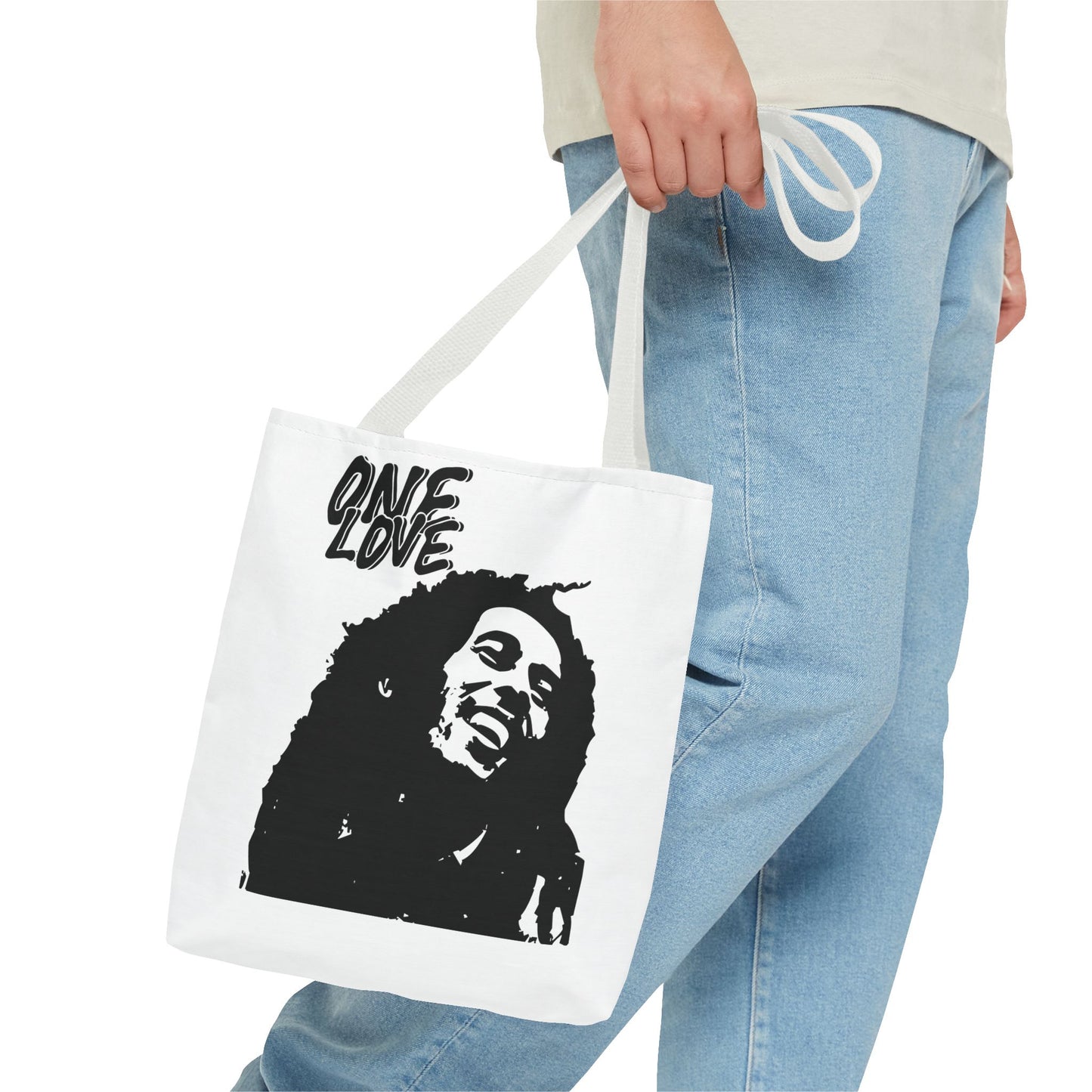 One Love Tote Bag - Celebrate Unity and Positivity
