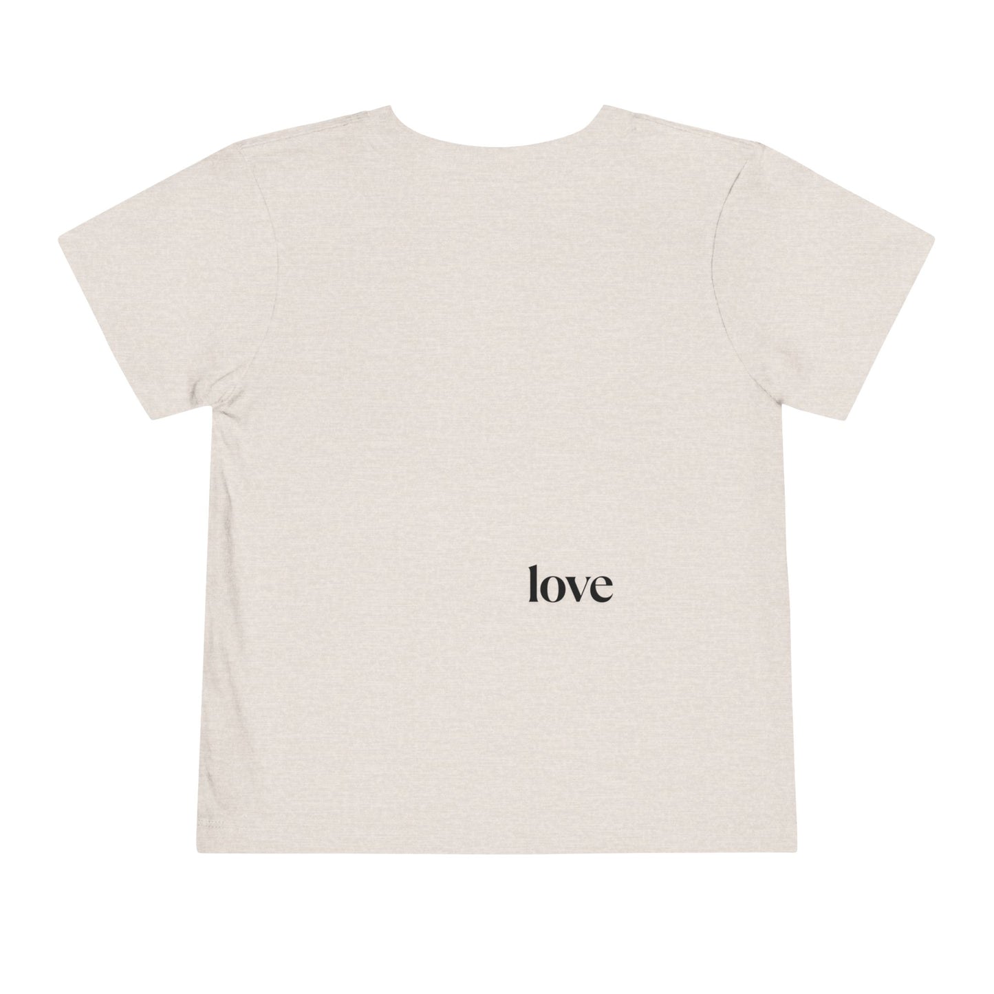Toddler T-Shirt Cute Heart Love Trend Design