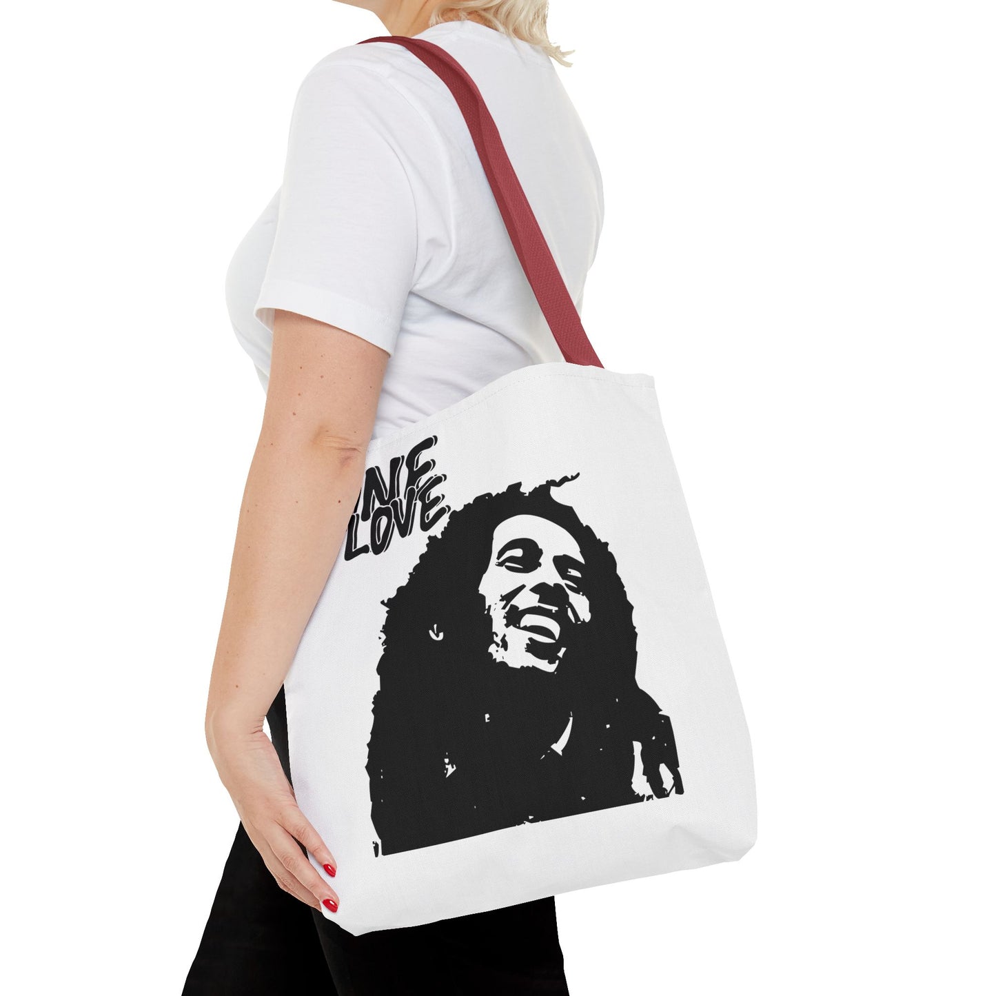 One Love Tote Bag - Celebrate Unity and Positivity