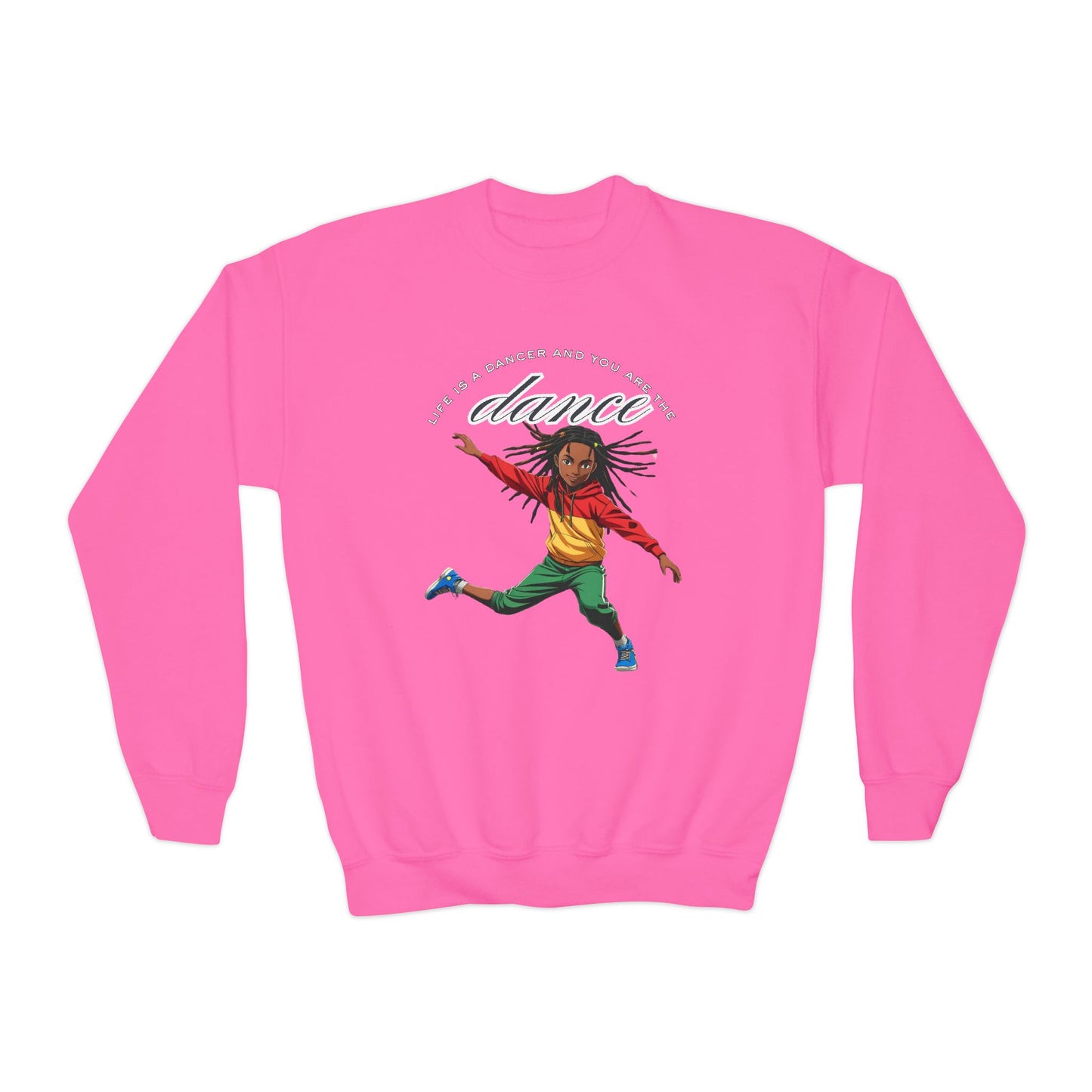 Youth Crewneck Sweatshirt - 'You are the Dance'