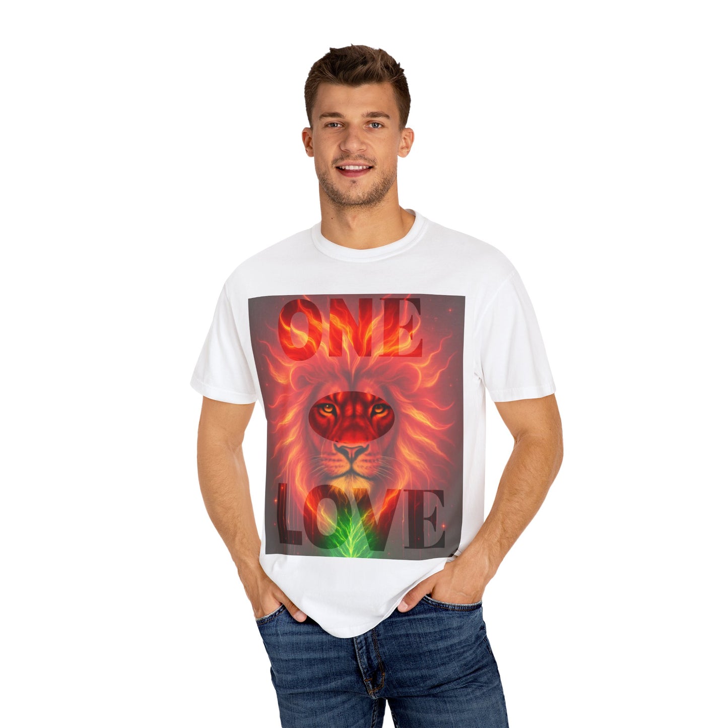 Lion Mane one love T-shirt