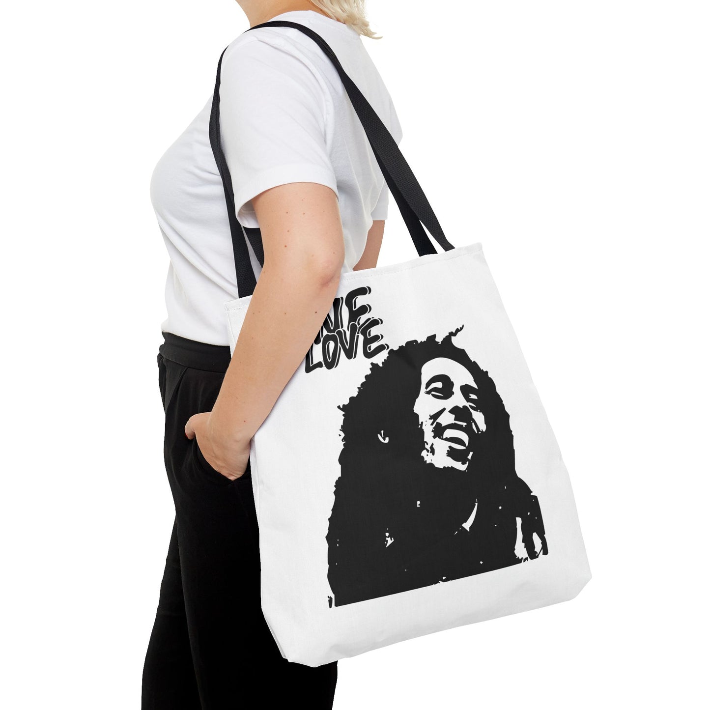 One Love Tote Bag - Celebrate Unity and Positivity