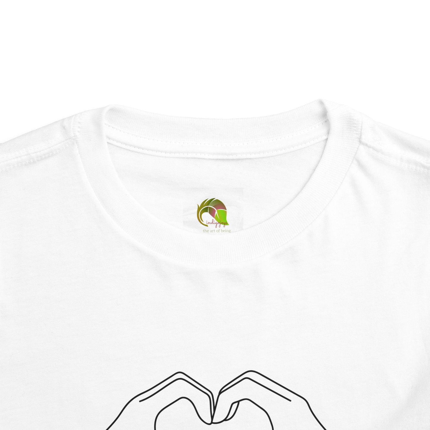 Toddler T-Shirt Cute Heart Love Trend Design