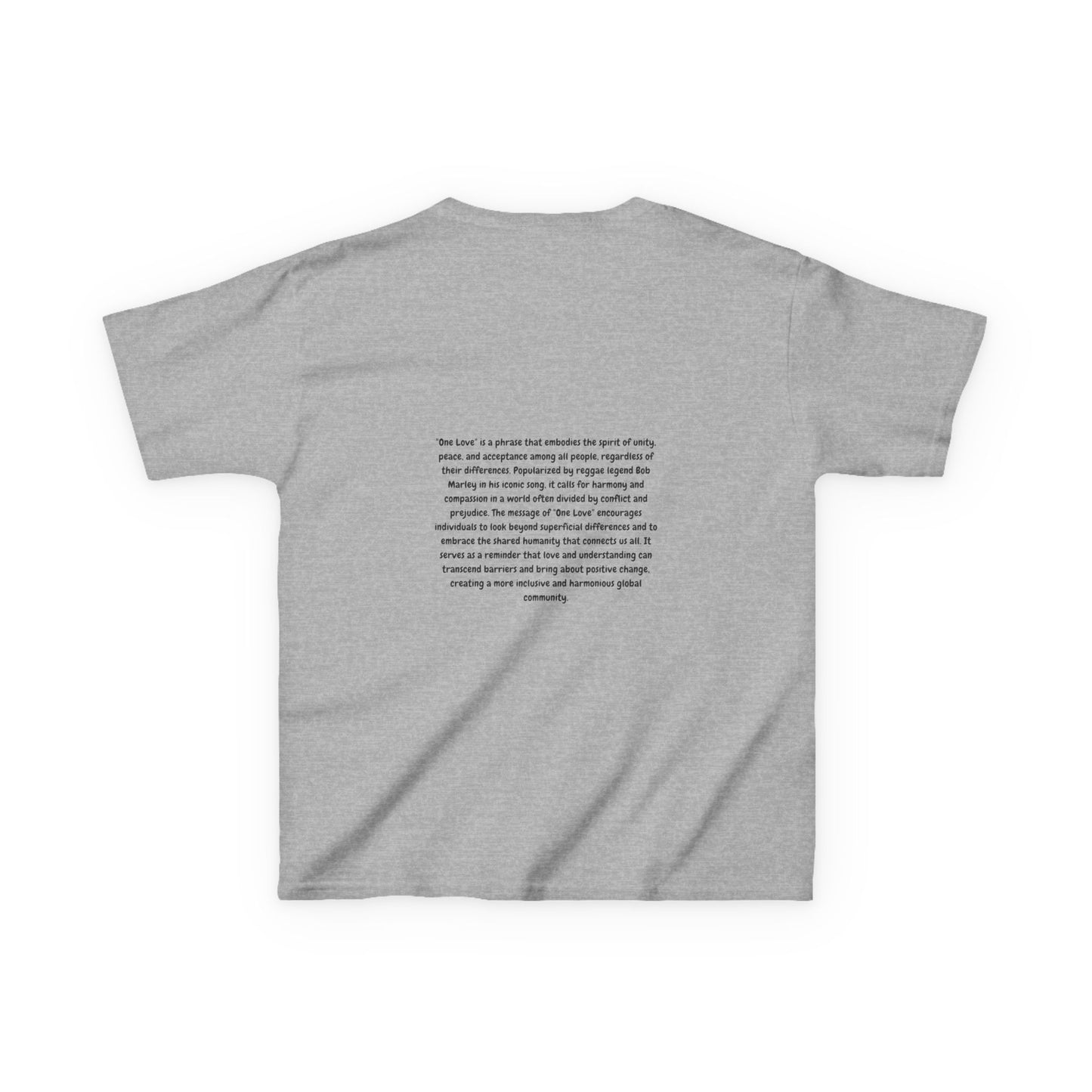 Kids Tee - 'One Love One Unity' Design