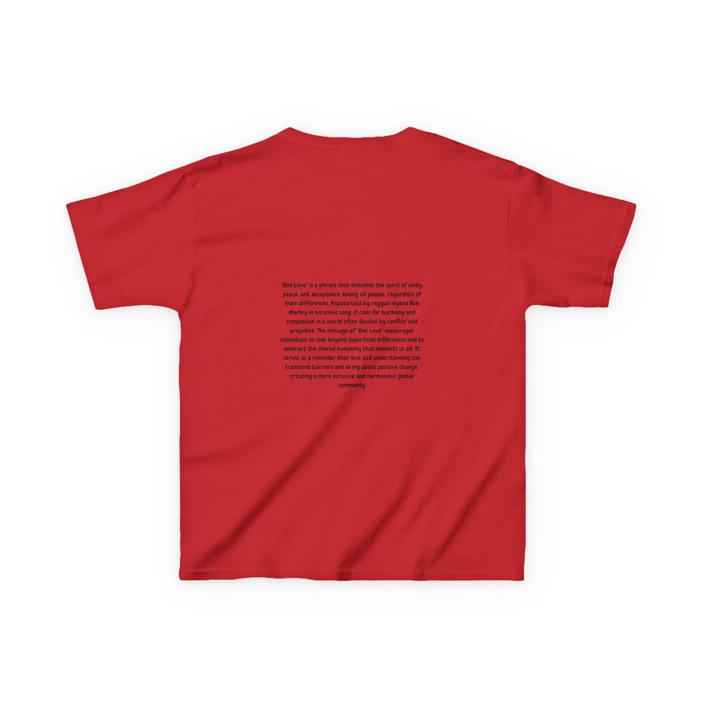 Kids Tee - 'One Love One Unity' Design