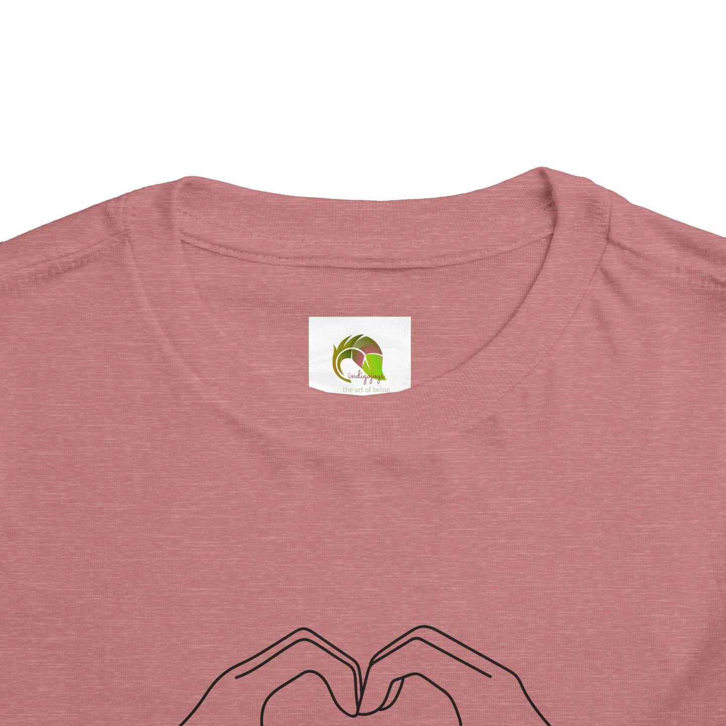 Toddler T-Shirt Cute Heart Love Trend Design