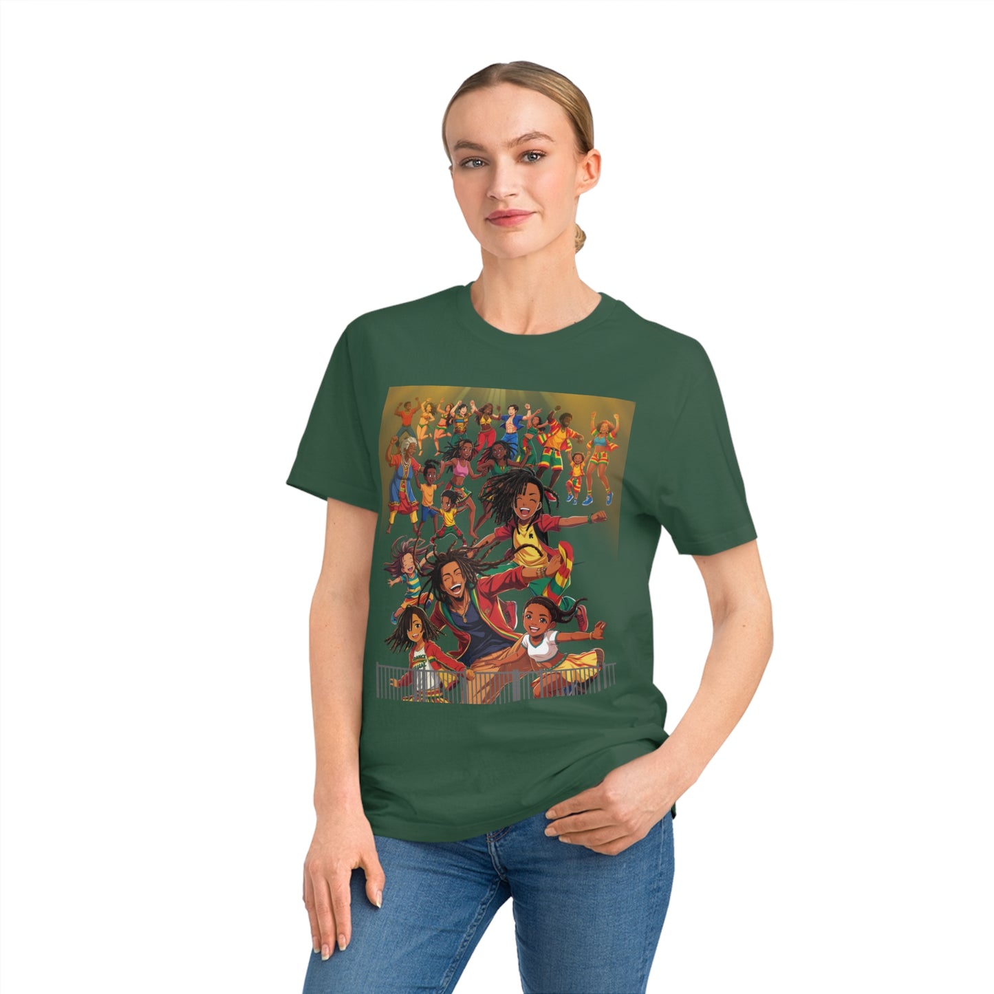 Rocker T-Shirt - Reggae Festival Fun