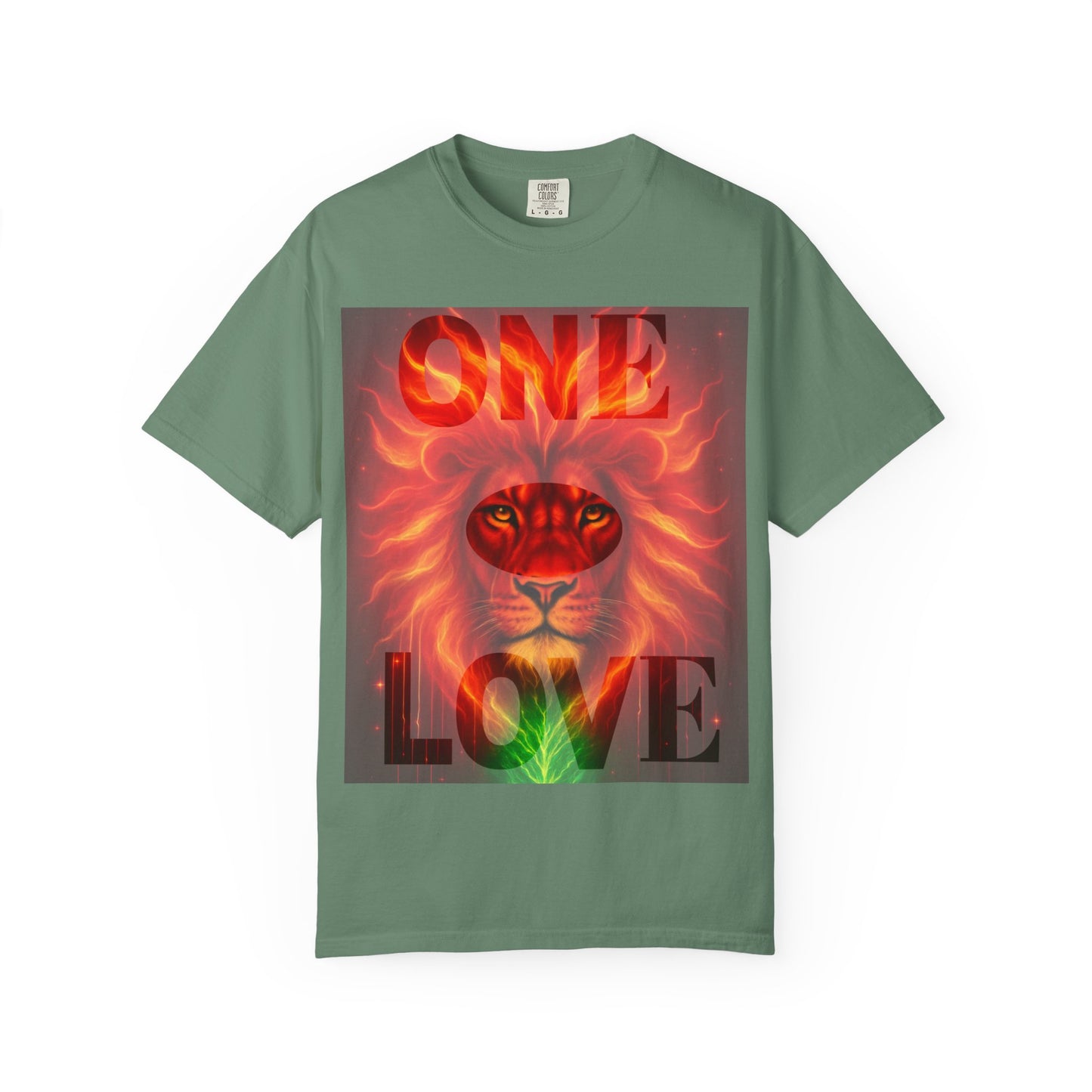 Lion Mane one love T-shirt