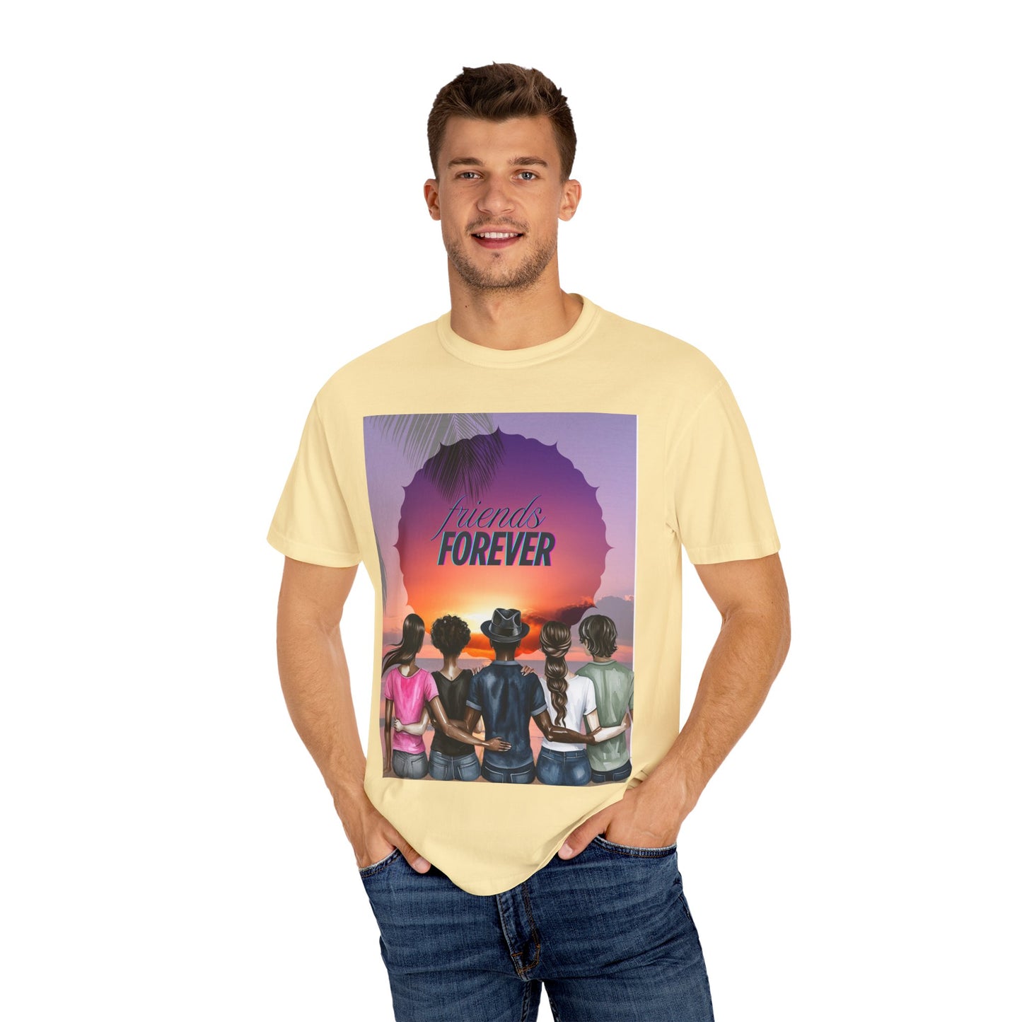 Sunset Friends Forever T-shirt
