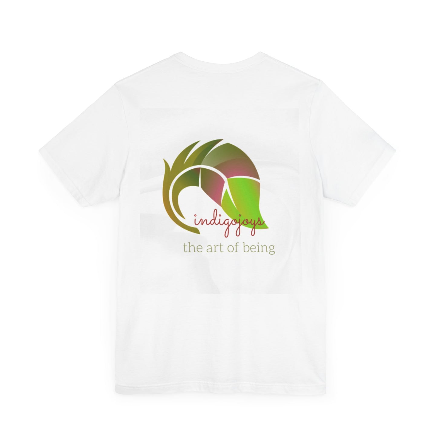 Art of Being Tee with logo indigojoys and the meaning