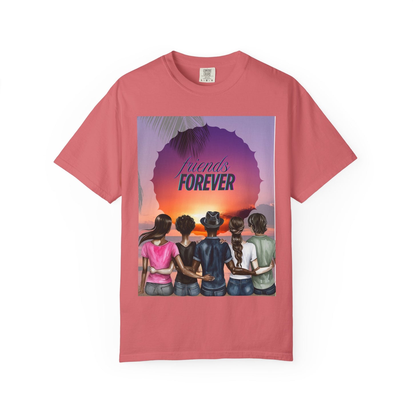 Sunset Friends Forever T-shirt