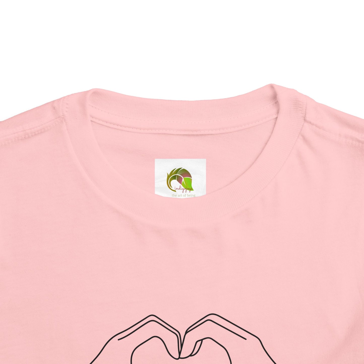 Toddler T-Shirt Cute Heart Love Trend Design