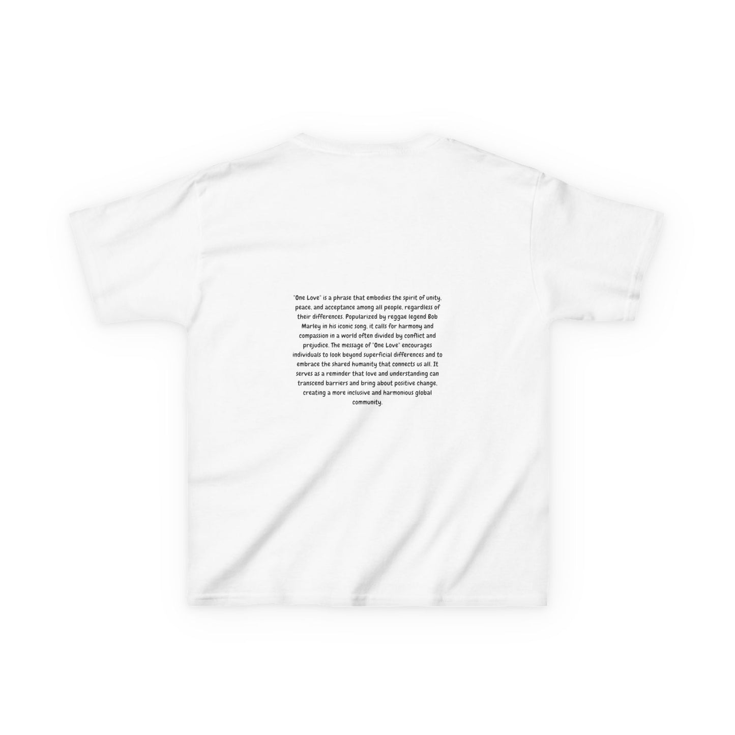 Kids Tee - 'One Love One Unity' Design