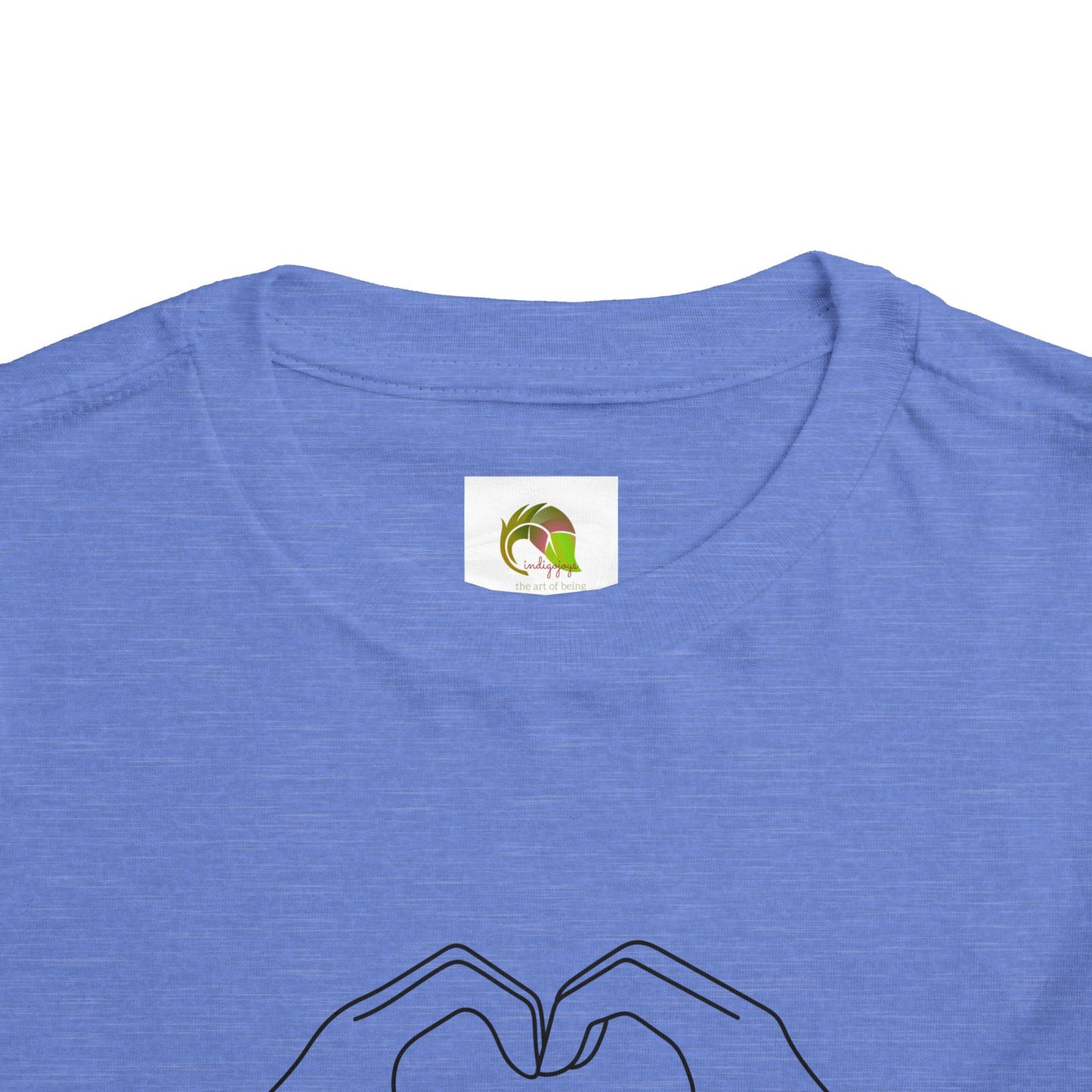 Toddler T-Shirt Cute Heart Love Trend Design