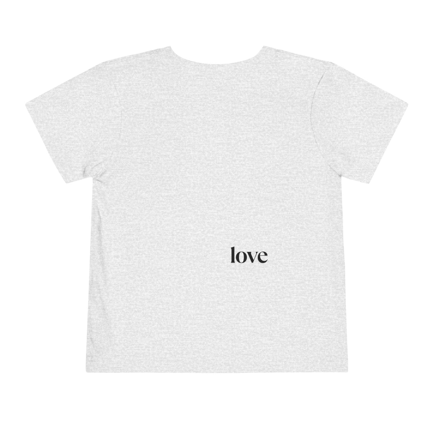 Toddler T-Shirt Cute Heart Love Trend Design