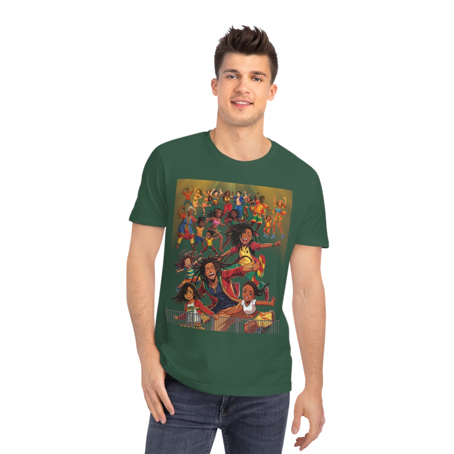 Rocker T-Shirt - Reggae Festival Fun