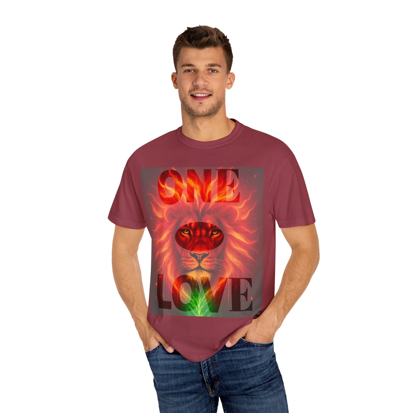 Lion Mane one love T-shirt