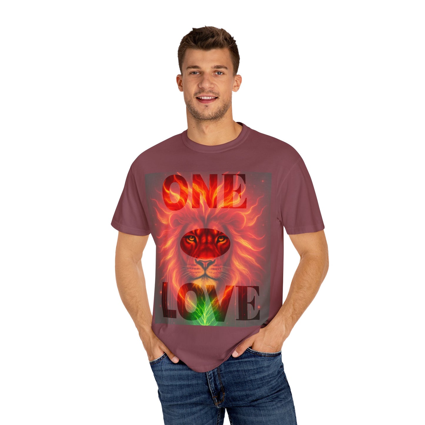 Lion Mane one love T-shirt