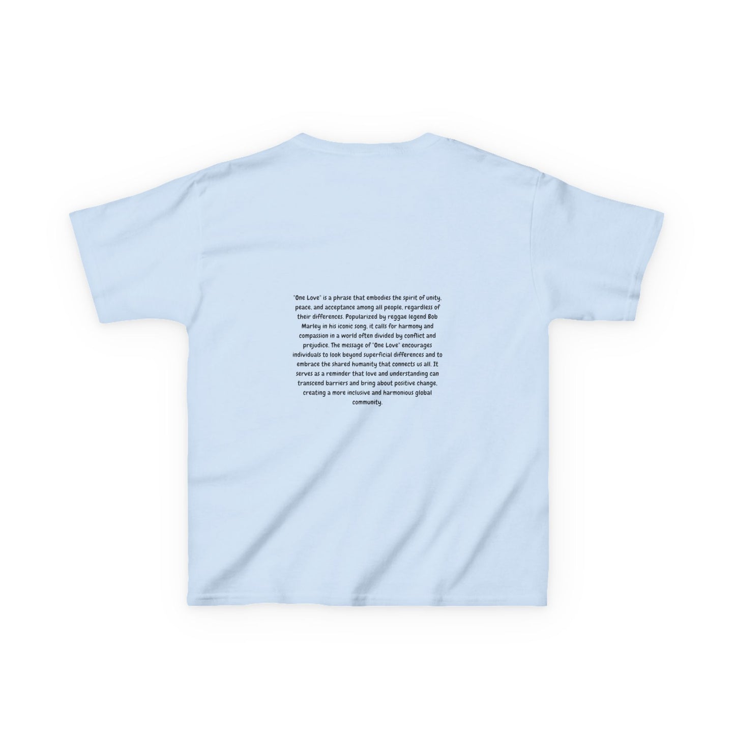 Kids Tee - 'One Love One Unity' Design