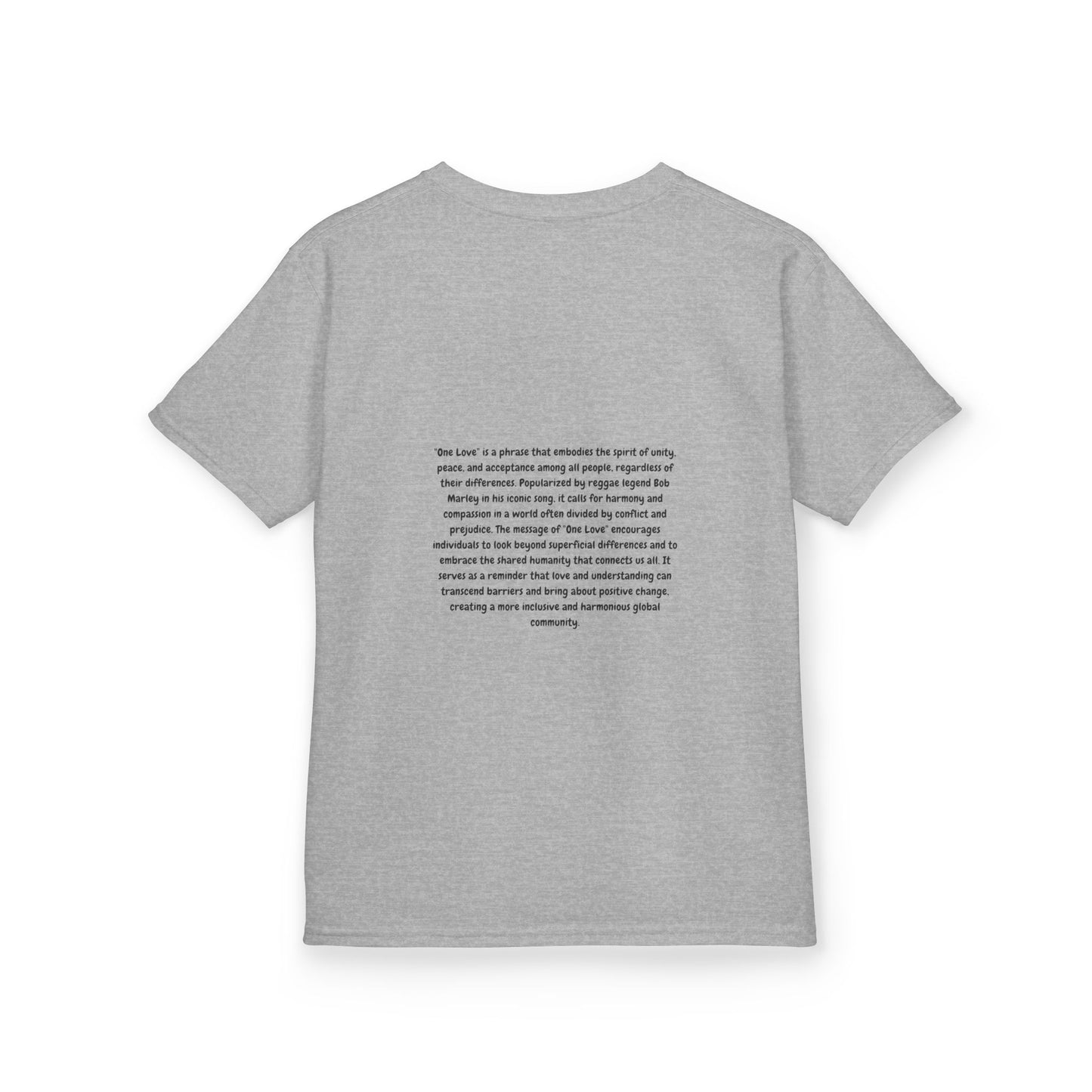 Kids Tee - 'One Love One Unity' Design