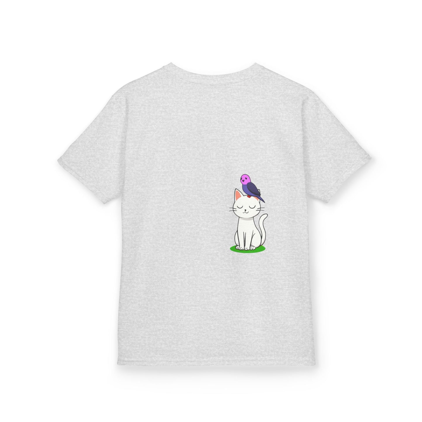girlsTee - Cute Girl with Animals Design