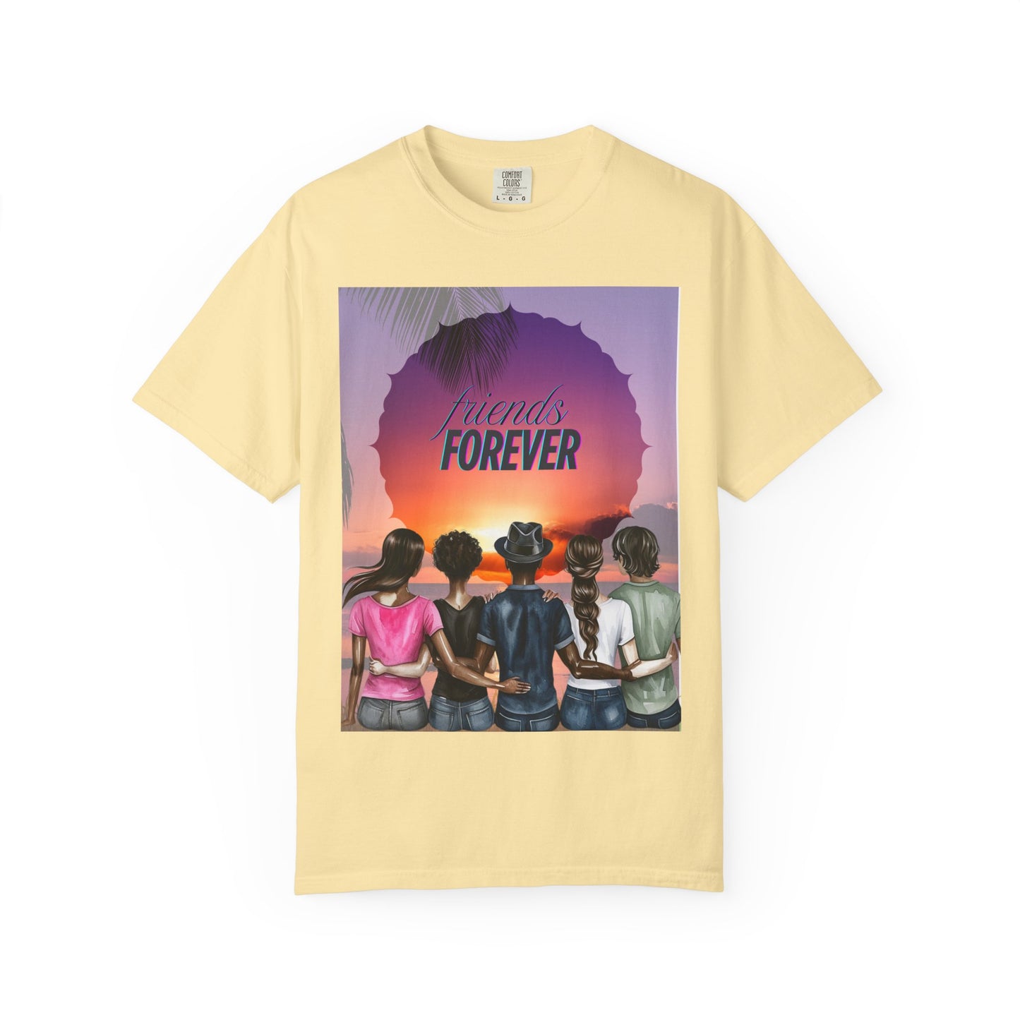 Sunset Friends Forever T-shirt