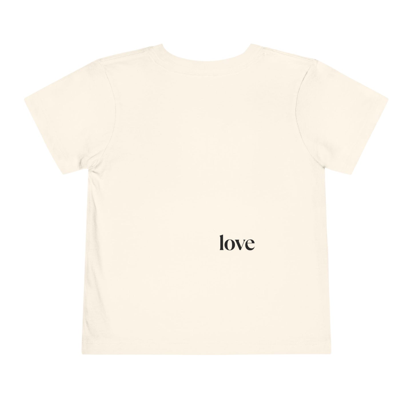 Toddler T-Shirt Cute Heart Love Trend Design