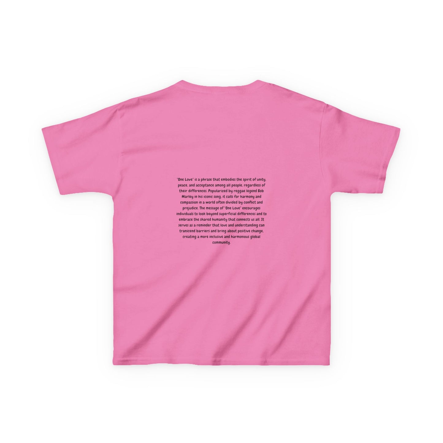 Kids Tee - 'One Love One Unity' Design