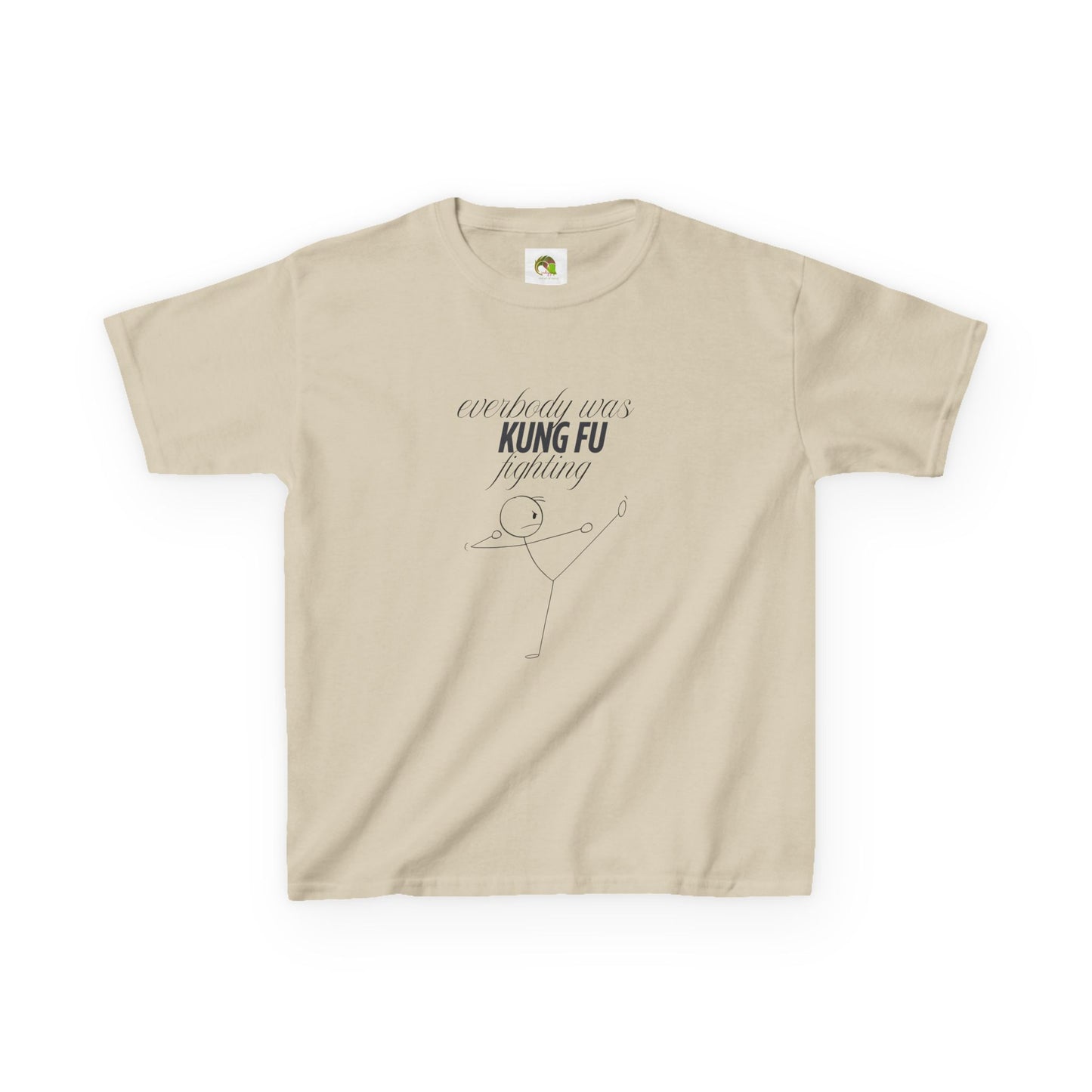 Kids Tee - Funny 'Everybody was Kungfu Fighting' Design