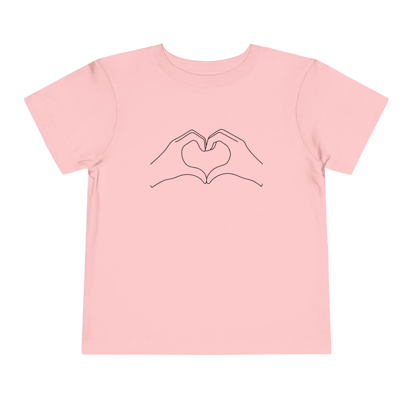 Toddler T-Shirt Cute Heart Love Trend Design