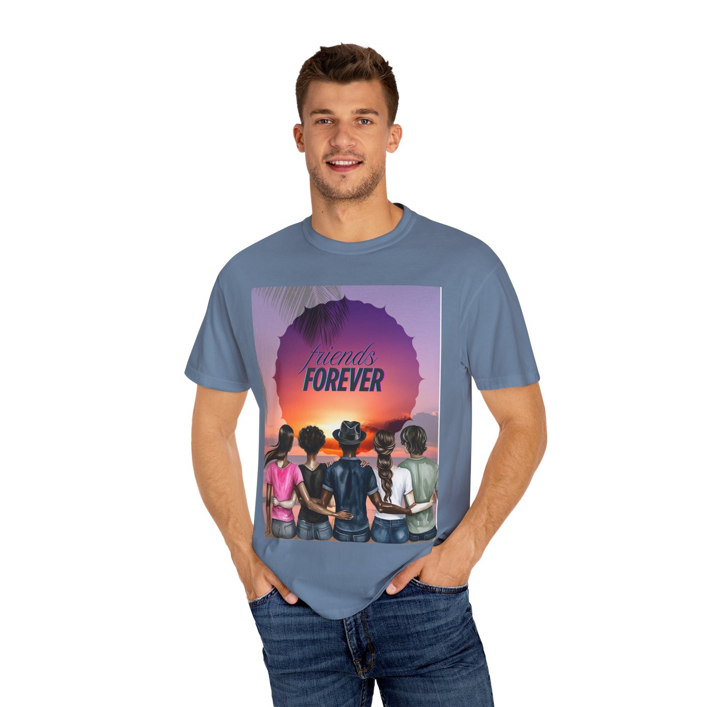 Sunset Friends Forever T-shirt