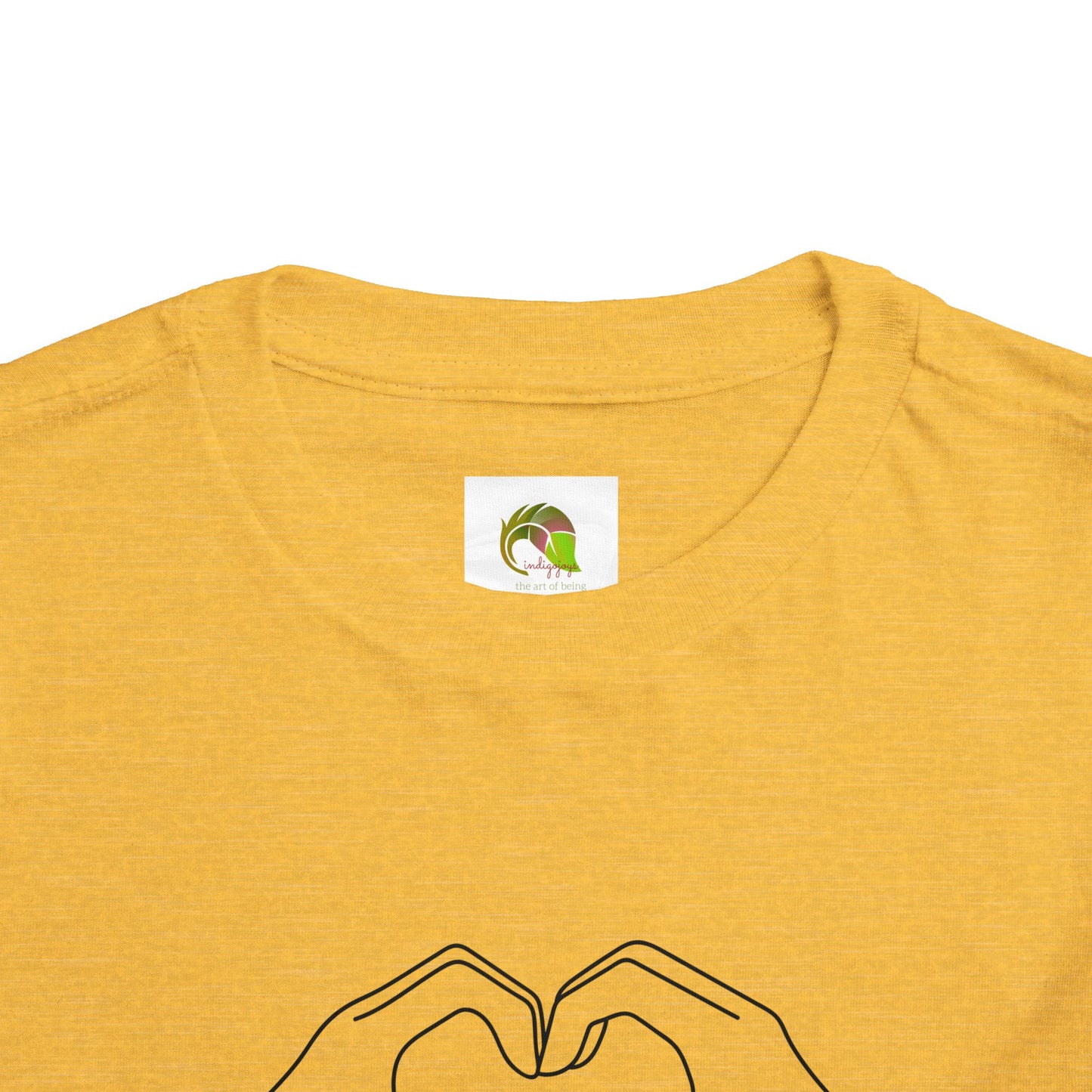 Toddler T-Shirt Cute Heart Love Trend Design