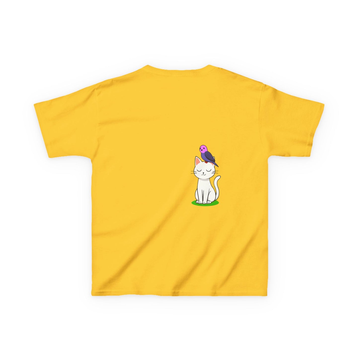 girlsTee - Cute Girl with Animals Design