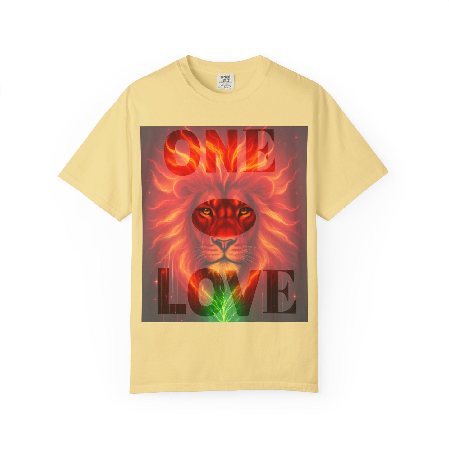 Lion Mane one love T-shirt