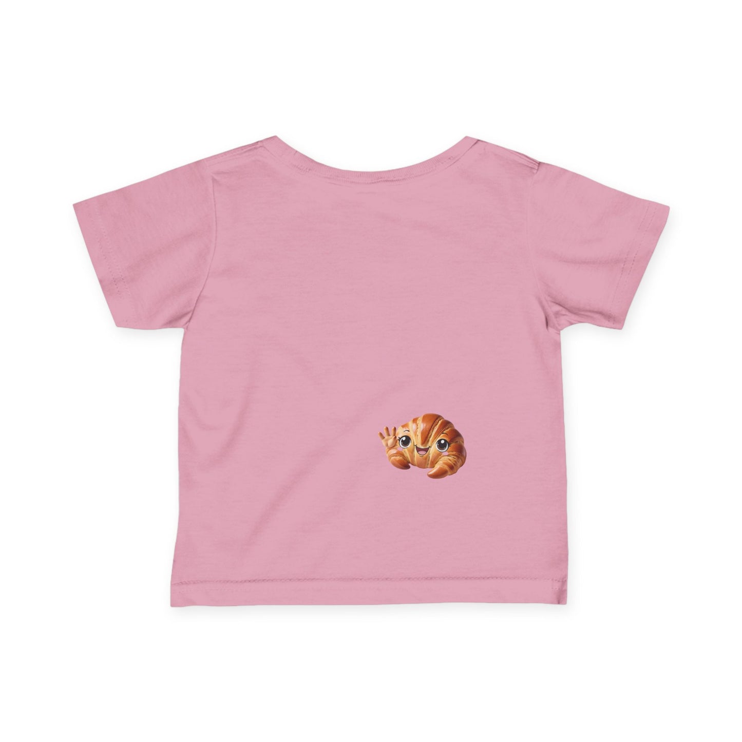 Cute croissant that looks like a Cat-Themed Infant Tee – Perfect for Animal Lovers