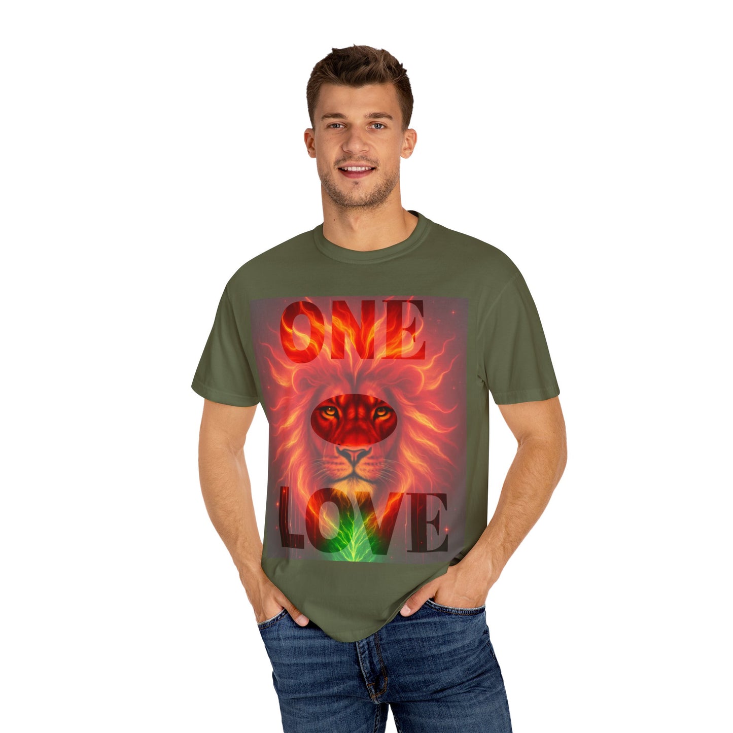Lion Mane one love T-shirt