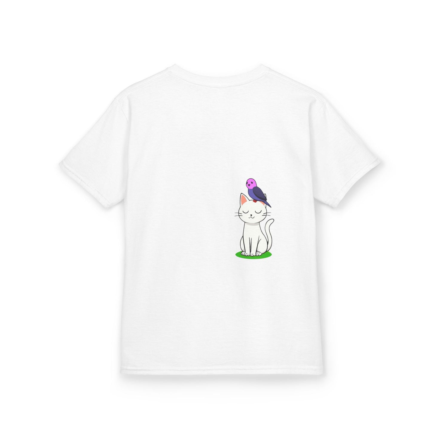 girlsTee - Cute Girl with Animals Design
