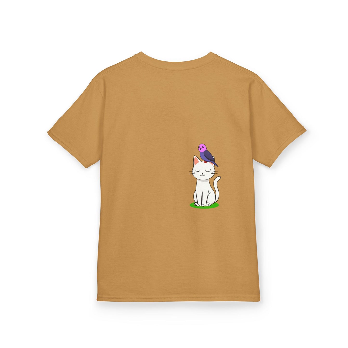 girlsTee - Cute Girl with Animals Design