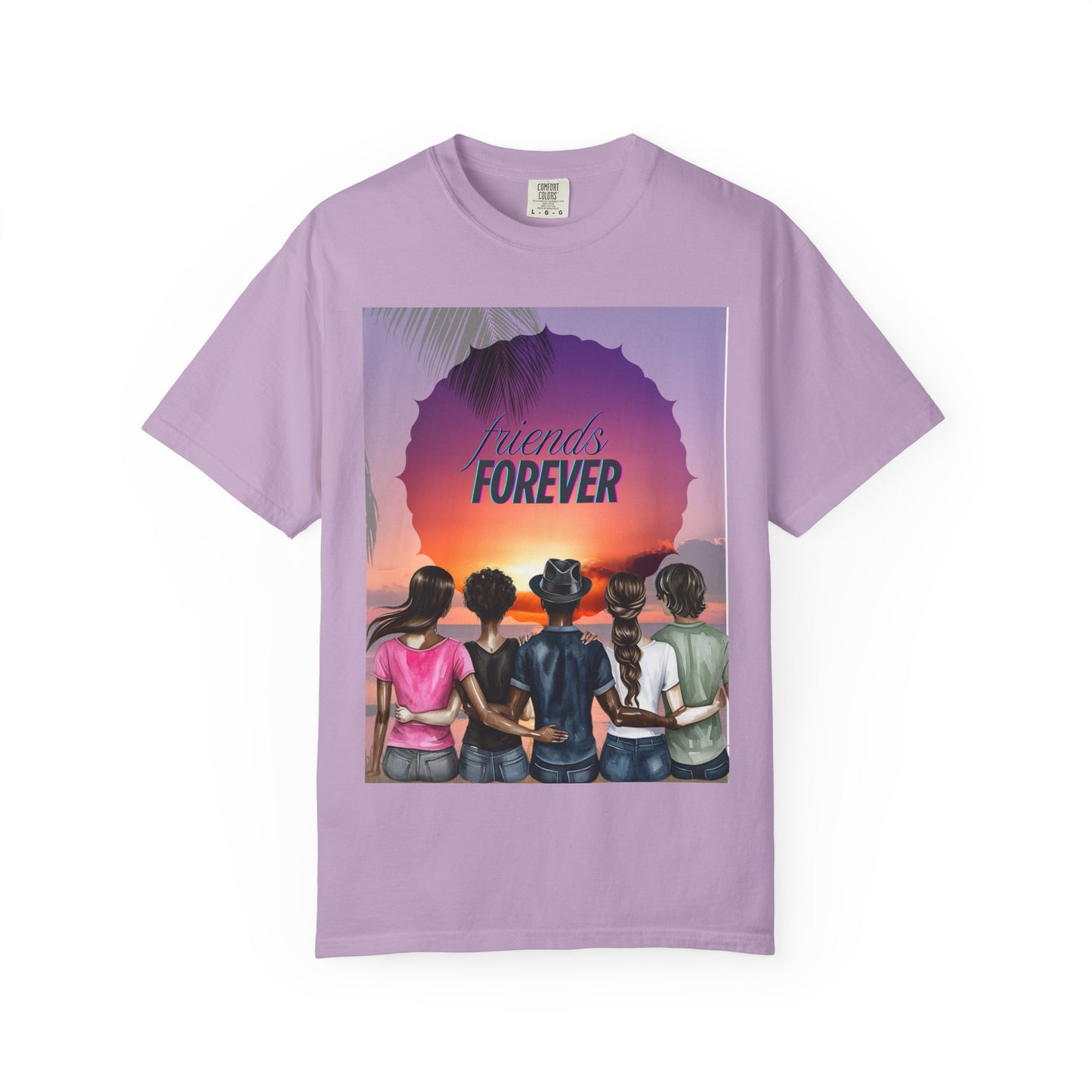 Sunset Friends Forever T-shirt