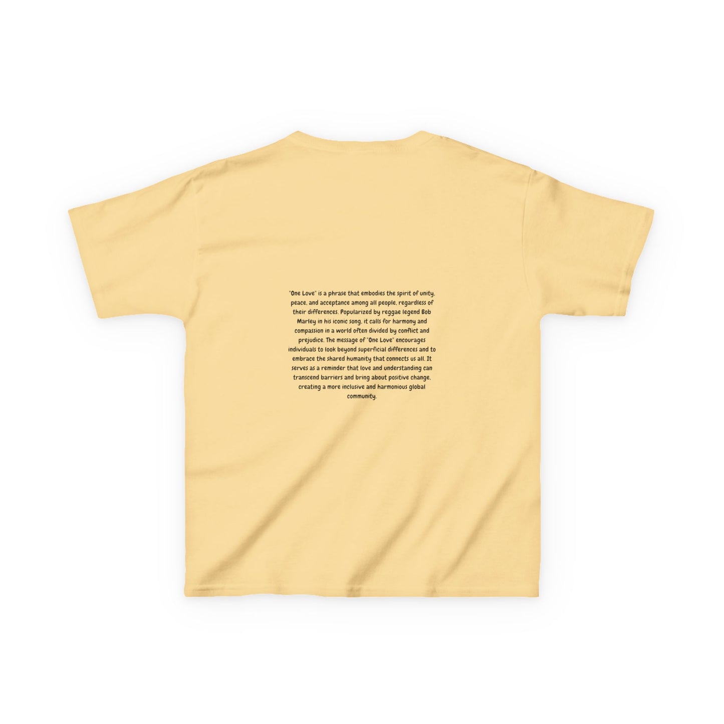 Kids Tee - 'One Love One Unity' Design