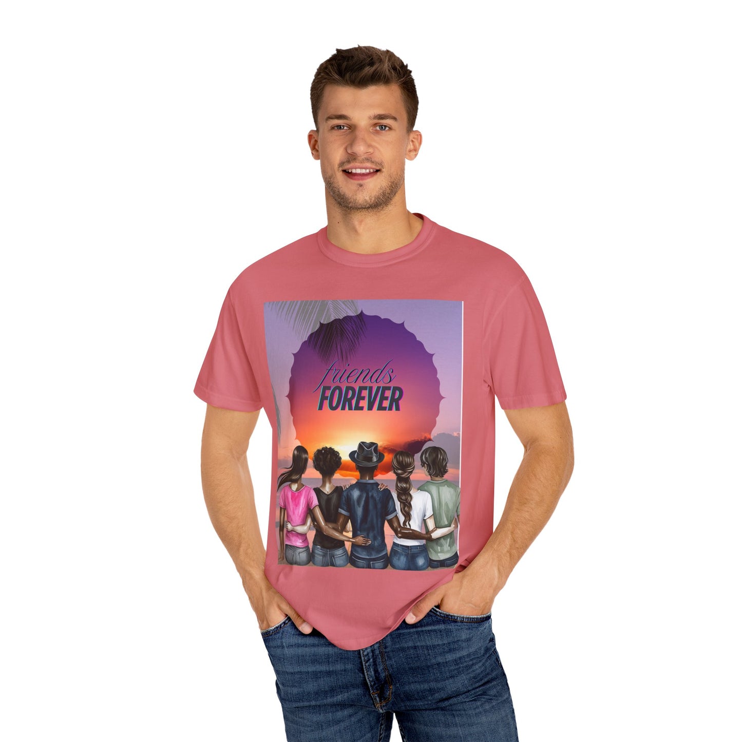 Sunset Friends Forever T-shirt