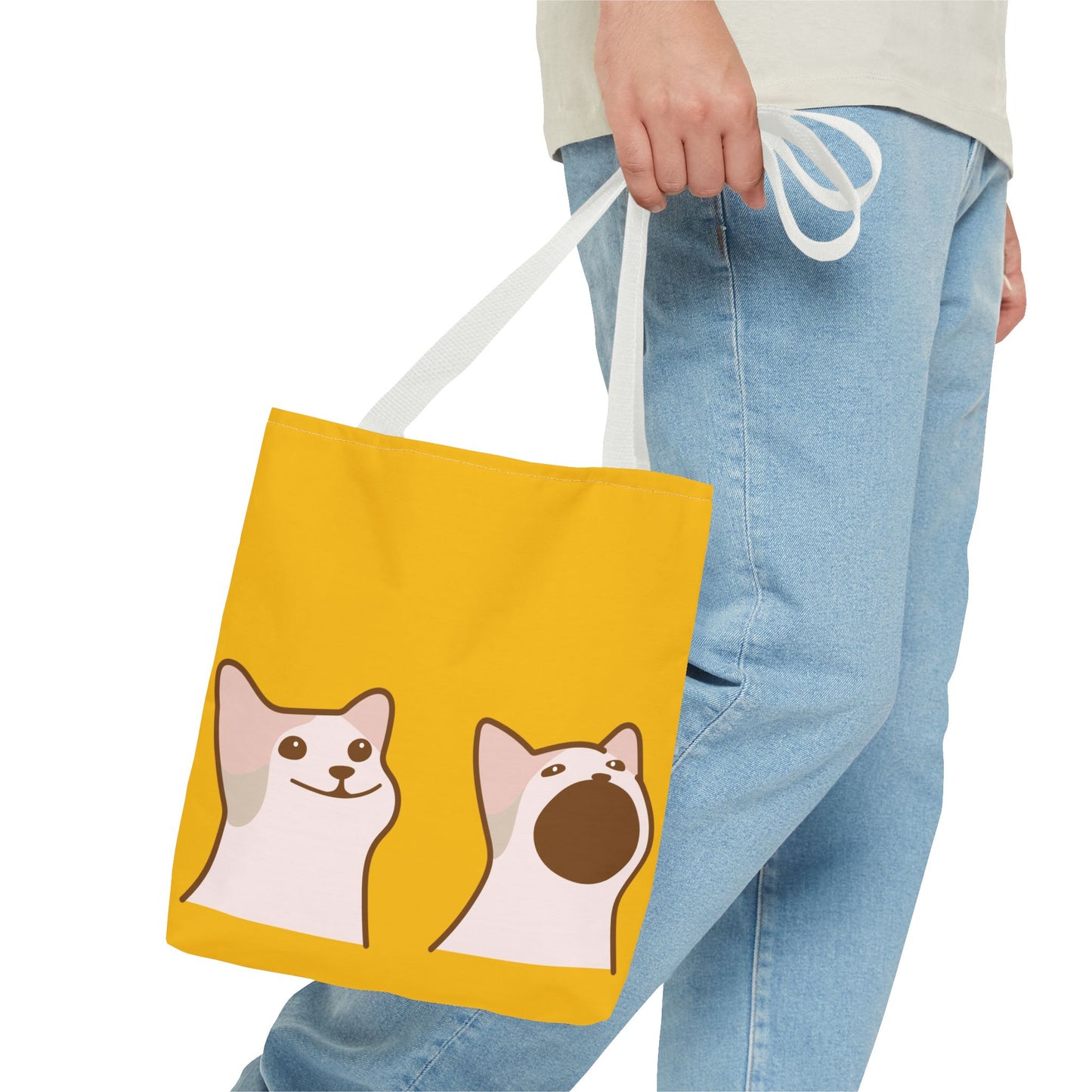 Cat Mouth Tote Bag