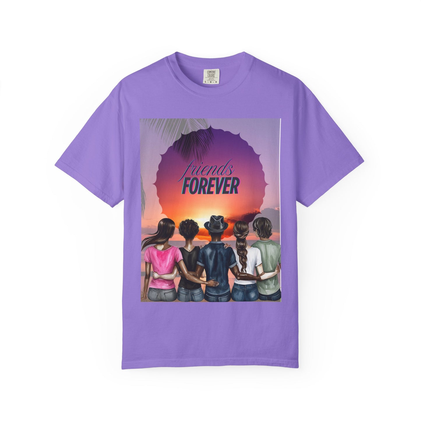 Sunset Friends Forever T-shirt