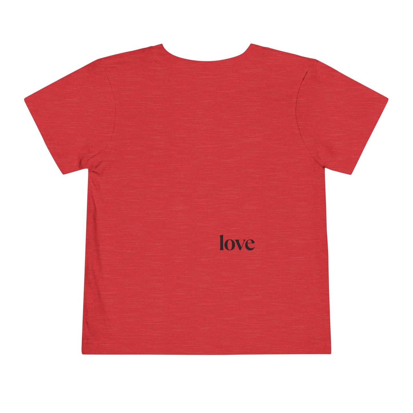 Toddler T-Shirt Cute Heart Love Trend Design