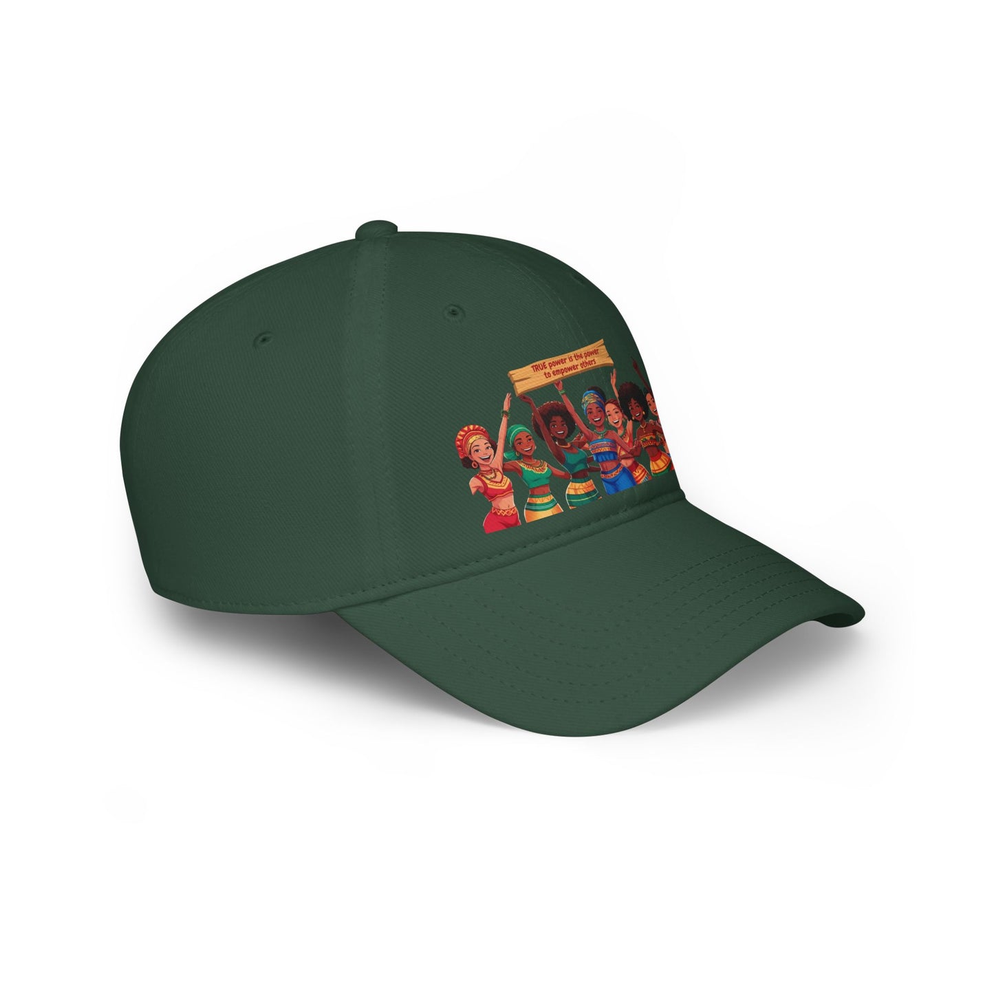 Empowerment Low Profile Baseball Cap - Celebrate Black Culture
