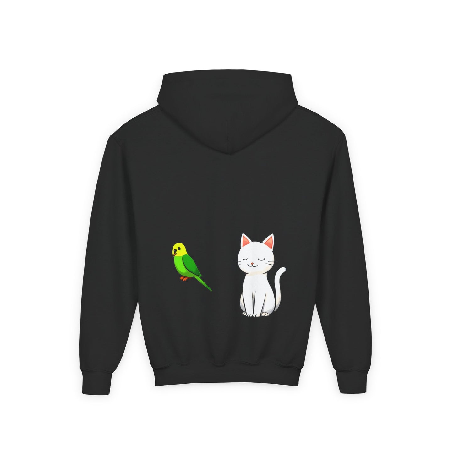 Girl's Hooded Sweatshirt - Youth Heavy Blend