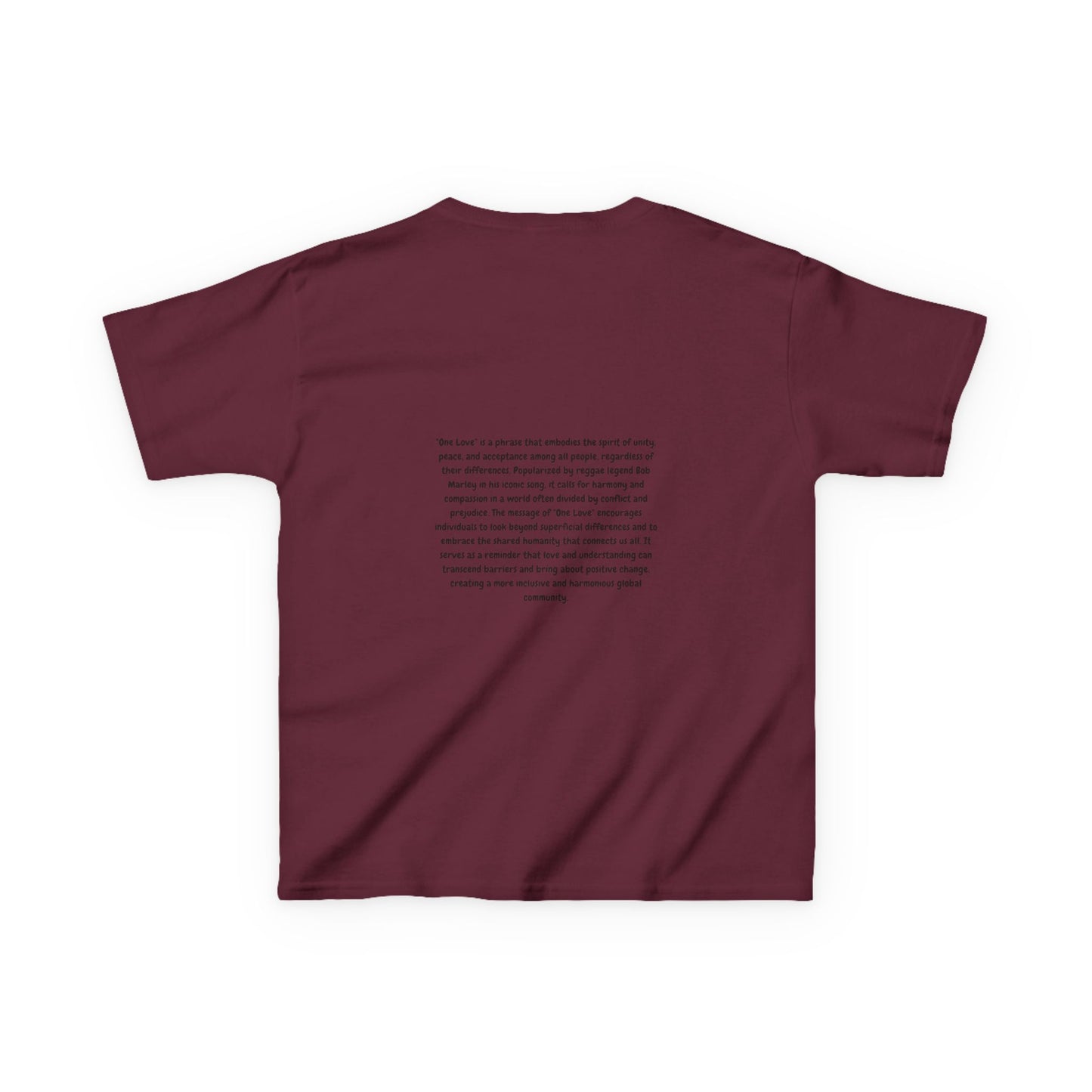 Kids Tee - 'One Love One Unity' Design